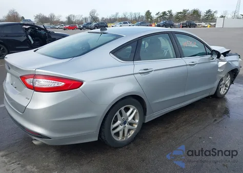 2016 Ford Fusion Se from USA, damaged, VIN 1FA6P0H71G5119041